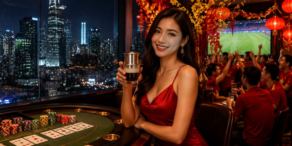 Khung cảnh chơi baccarat tại quán cà phê Hà Nội, trải nghiệm casino trực tuyến n3m