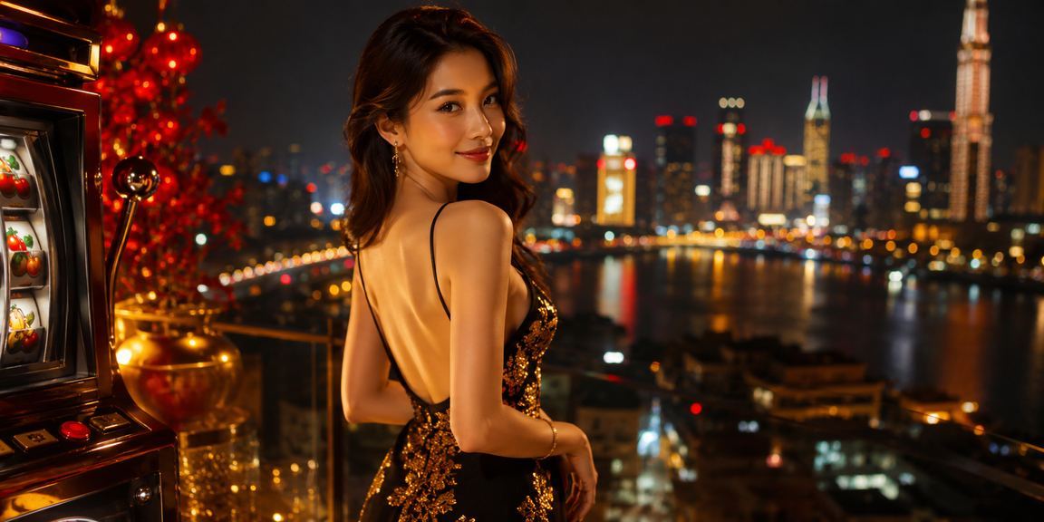 Không khí lễ hội tại khu vực slot game TP. Hồ Chí Minh với ánh đèn màu rực rỡ